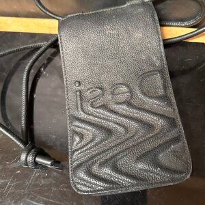 Desi Wallet Passport Crossbody Black Bag Travel Documents